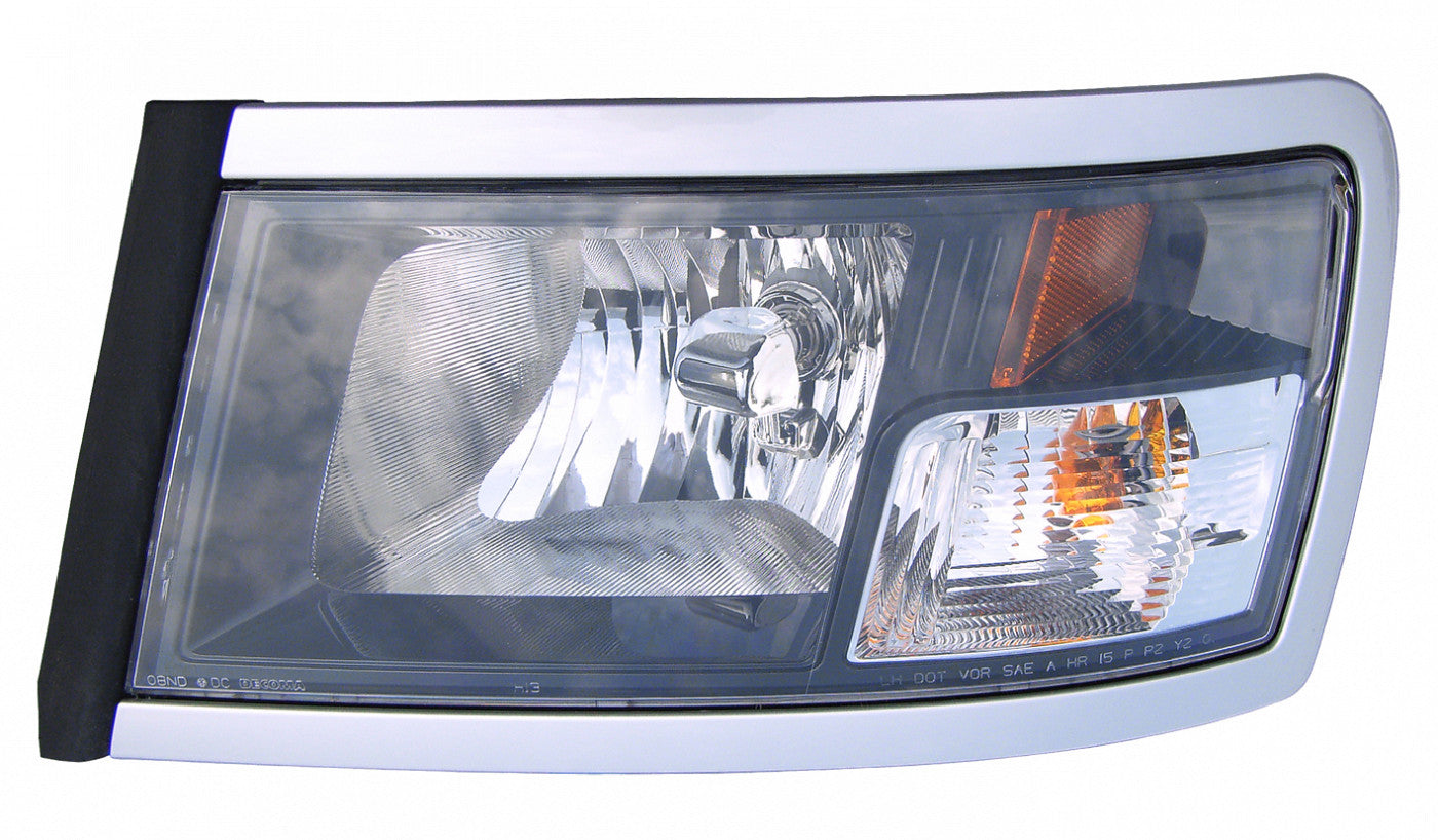 Head Lamp Driver Side With Black Bezel Capa For Ram - CH2518127C