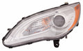 Head Lamp Driver Side Halogen Chrome Bezel Exclude S Model Capareturn Restricted - Final Sale - No Warranty Coverage For Chrysler - CH2518140C