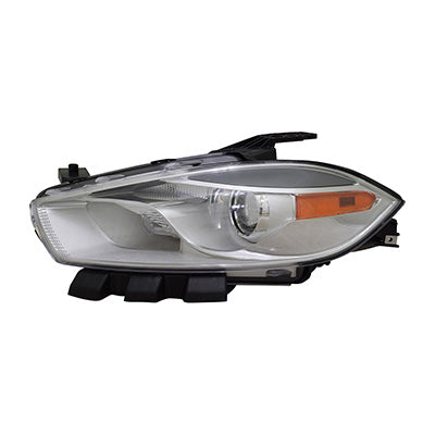 Head Lamp Driver Side Halogen Code Lmc/Mfp With Chrome Bezel Capa For Dodge - CH2518151C