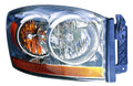Head Lamp Passenger Side Without Black Bezel Capa For Dodge - CH2519114C
