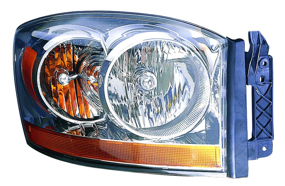 Head Lamp Passenger Side Without Black Bezel Capa For Dodge - CH2519114C