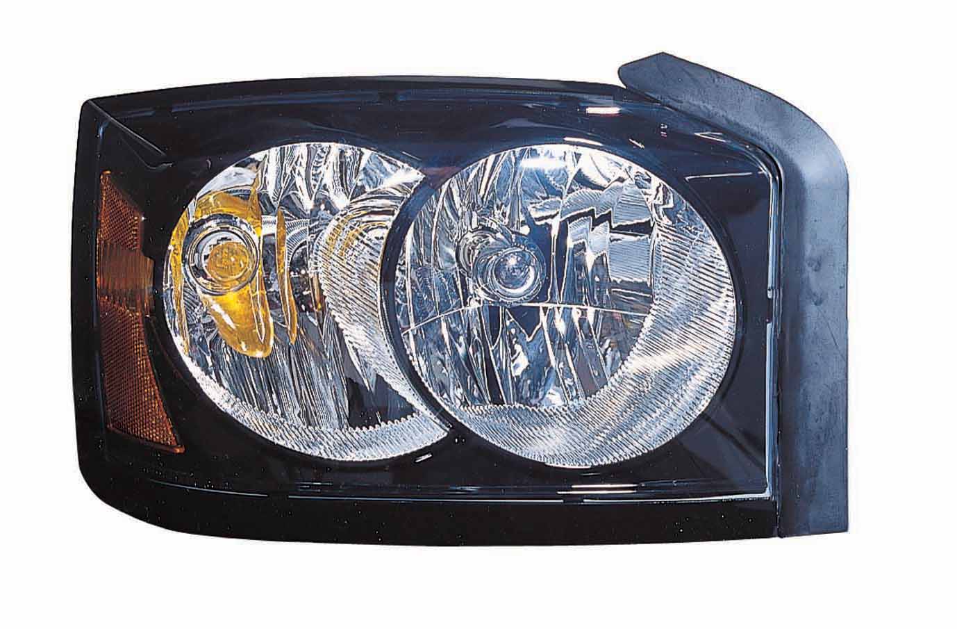 Head Lamp Passenger Side Black Bezel Capa For Dodge - CH2519116C