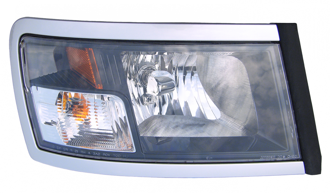 Head Lamp Passenger Side With Black Bezel For Ram - CH2519127
