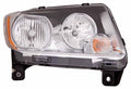 Head Lamp Passenger Side Code Lmb Without Black Trim Without Leveling For Jeep - CH2519139V