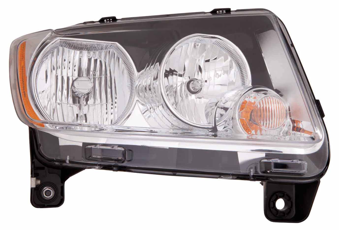 Head Lamp Passenger Side Code Lmb Without Black Trim Without Leveling Capa For Jeep - CH2519139C
