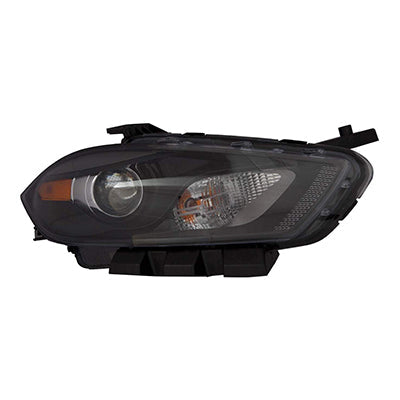 Head Lamp Passenger Side Halogen Codes Lmc/Mfa Black Bezel High Qualityreturn Restricted - Final Sale - No Warranty Coverage For Dodge - ch2519150
