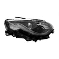 Head Lamp Passenger Side Halogen Lens/Housing With Quad Lamps Capareturn Restricted - Final Sale - No Warranty Coverage For Chrysler - CH2519153C