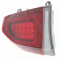 Tail Lamp Driver Side With Black Trim High Qualityreturn Restricted - Final Sale - No Warranty Coverage For Chrysler - ch2800212