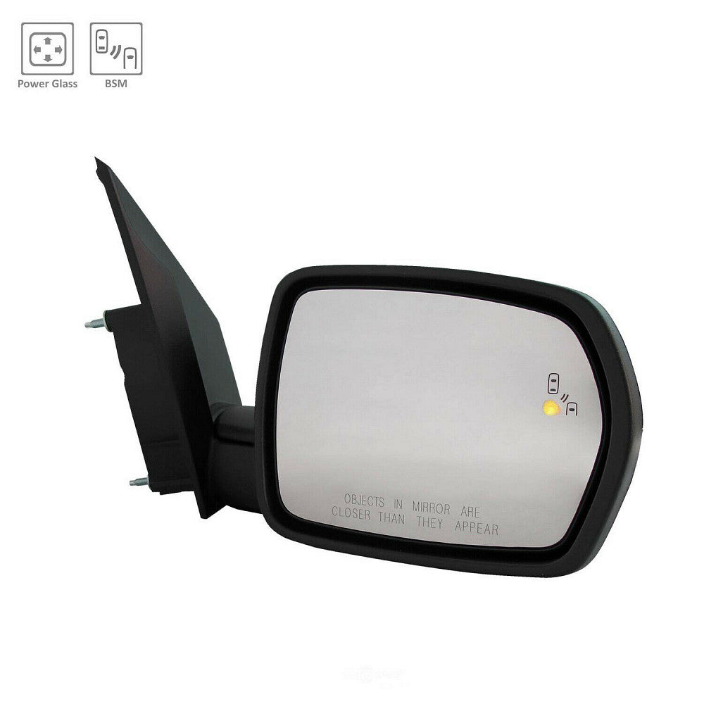 Door Mirror Passenger Side Power Textured With Blind Spot For Ford - FO1321619