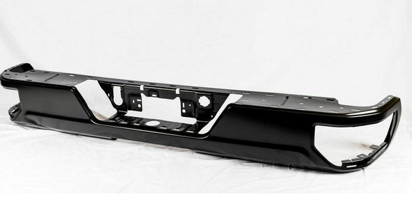 Bumper Rear Assy Steel Without Blind Spot Brackets Single Exhaust For Gmc - GM1103214