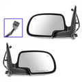 Door Mirror Passenger Side Power Htd Manual Fold Without Pud Ptm For Chevrolet - GM1321251
