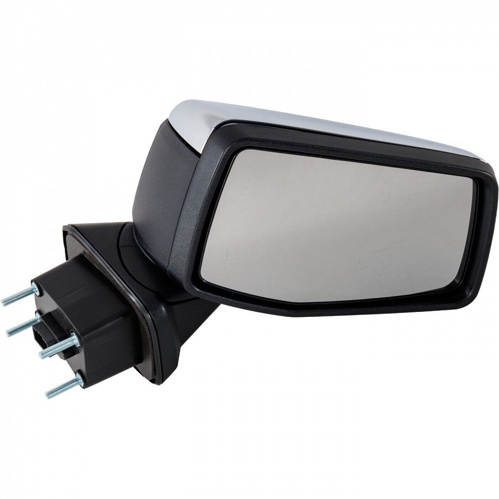 Door Mirror Driver Side Power Chrome Htd For Chevrolet - GM1321585