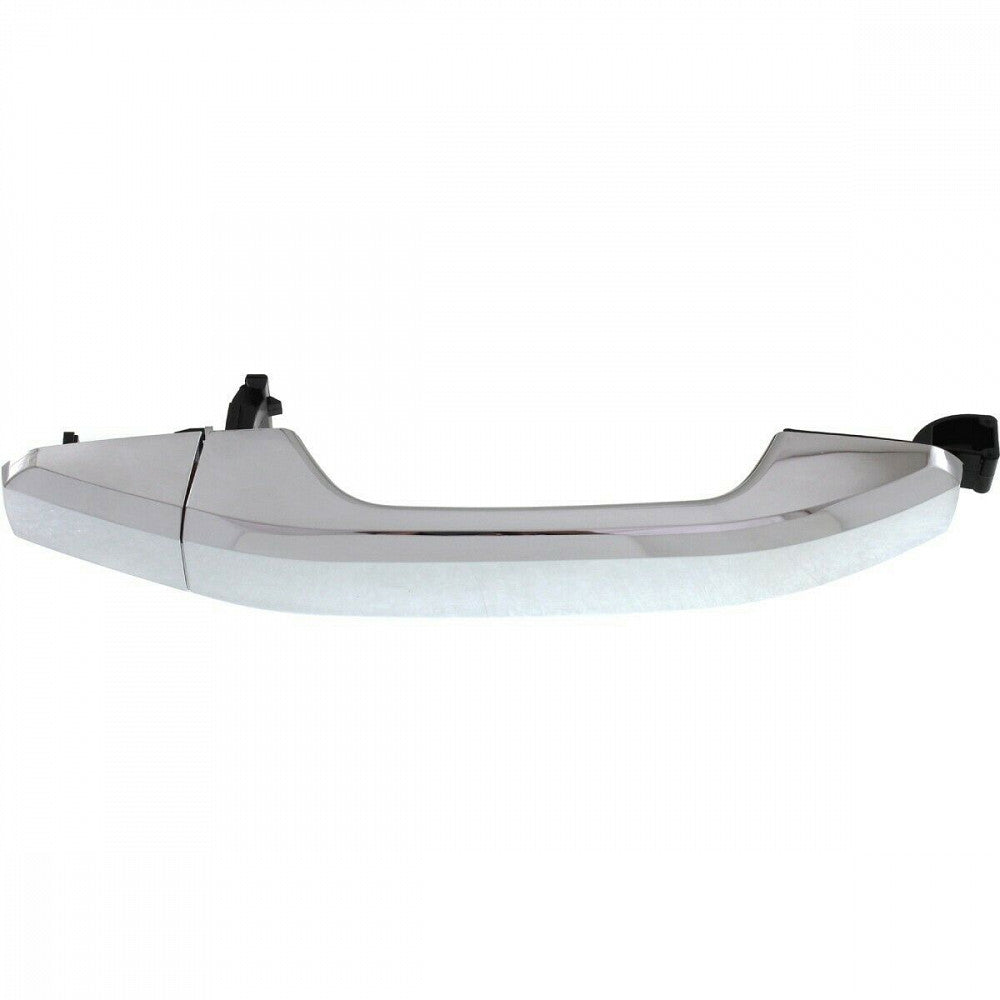 Door Handle Rear Driver Side/Passenger Side Outer With Cover Chrome For Gmc - GM1520151