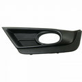 Fog Lamp Bezel Front Driver Side Black With Black Moulding For Honda - HO1038134