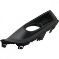 Fog Lamp Bezel Front Passenger Side Black With Black Moulding For Honda - HO1039134