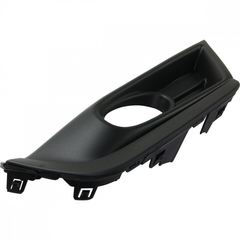 Fog Lamp Bezel Front Passenger Side Black With Black Moulding For Honda - HO1039134