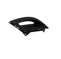 Bumper Air Duct (Grille End Piece) Passenger Side Textured Black For Honda - HO1039175