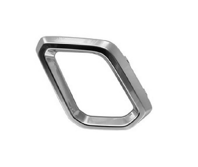 Grille Outer Insert Driver Side Satin Chrome For Honda - HO1046114