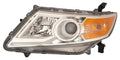 Head Lamp Driver Side Halogen Capa For Honda - HO2502142C