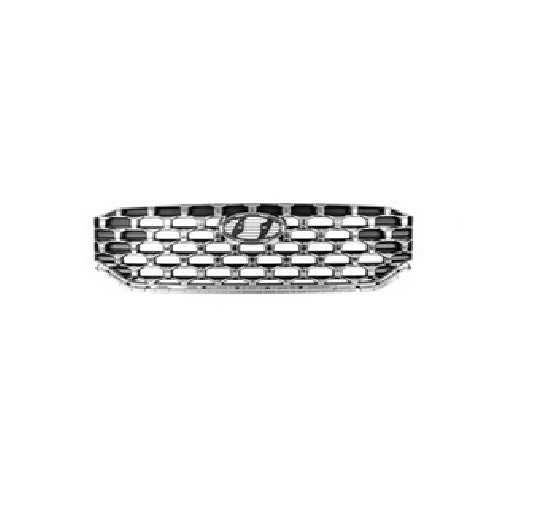 Grille Front Ptd Satin Nickel With Camera Ltd Models For Hyundai - HY1200244