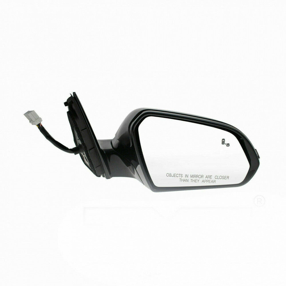Door Mirror Passenger Side Power Textured With Blind Spot/Signal/Heat For Hyundai - hy1321238