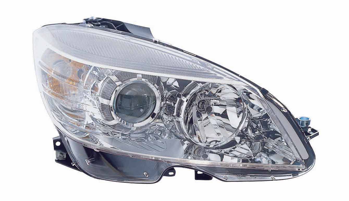 Head Lamp Passenger Side With Chrome Ring Frontom 09/02/2007 High Quality For Mercedes - mb2503163