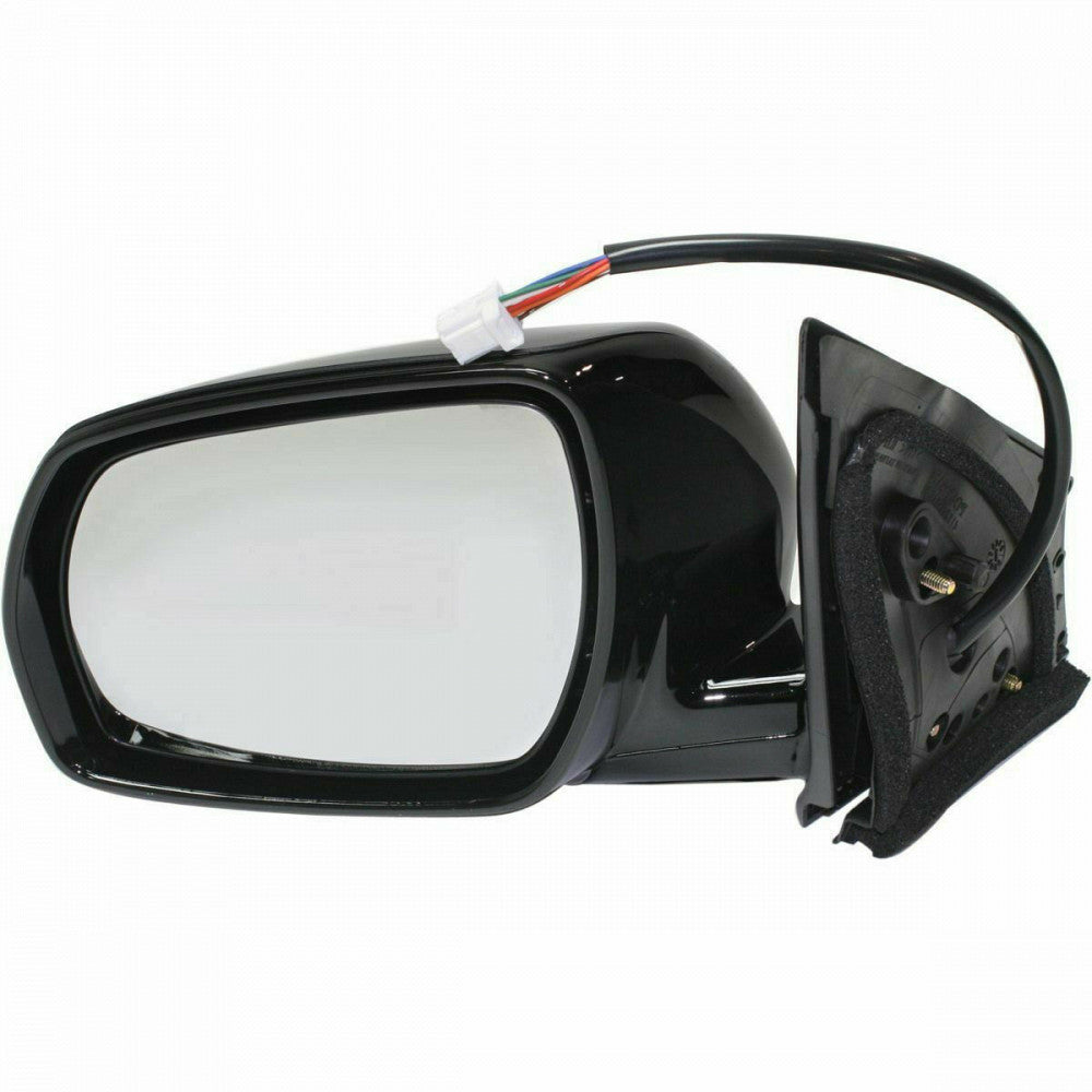 Door Mirror Driver Side Power Memory Cover With Smart Entry Black For Nissan - NI1320179