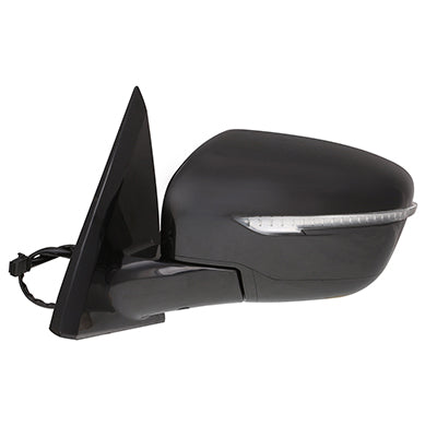 Door Mirror Driver Side Power Htd Manual Folding With Signal Without Camera Ptm For Nissan - NI1320274