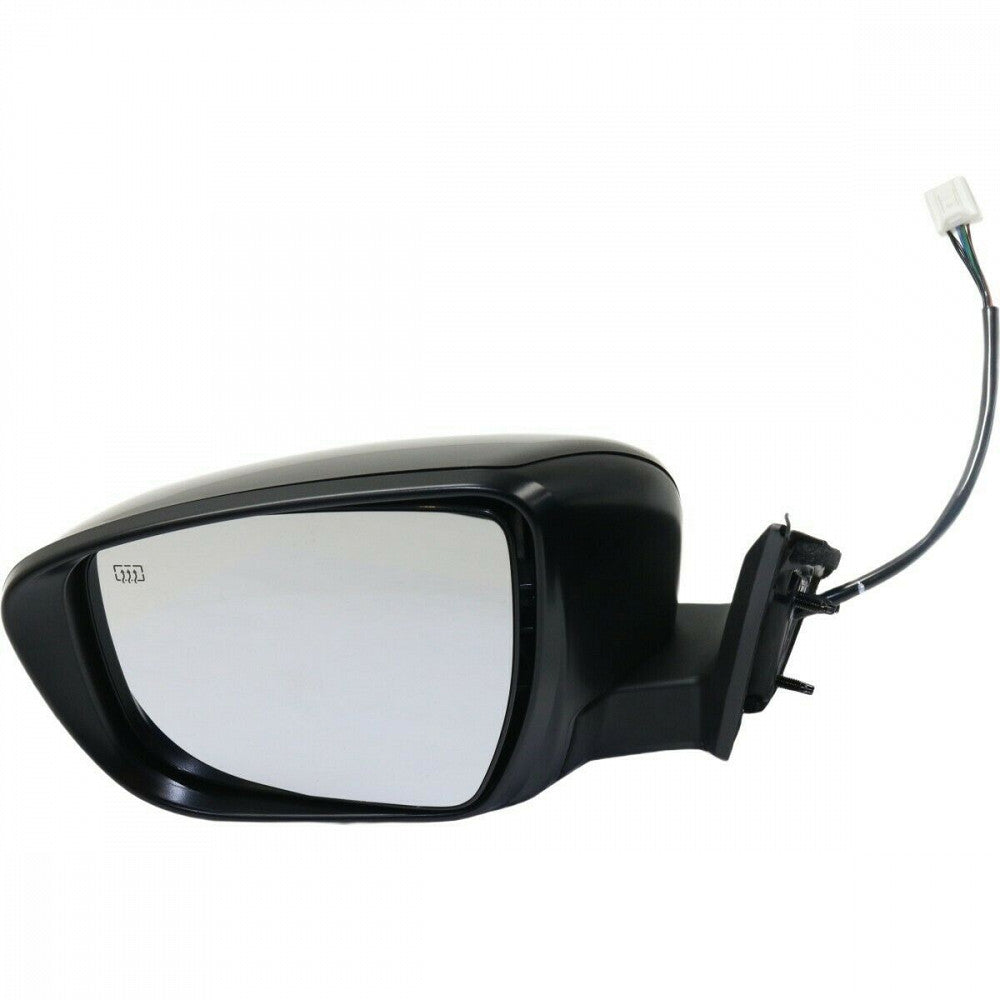 Door Mirror Driver Side Power Htd With Chrome Base/Ptm Cover/Signal Usa Built For Nissan - NI1320285