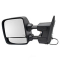 Door Mirror Driver Side Power Htd Textured Black Without Dimming Glass With Signal/Puddle Lamp/Tow Style For Nissan - NI1320307