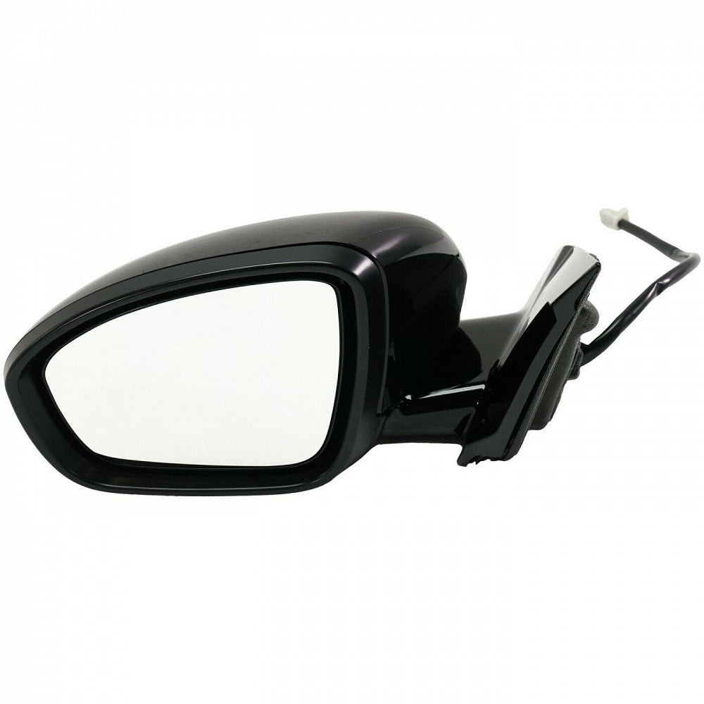 Door Mirror Driver Side Power Htd Gloss Black With Signal For Nissan - NI1320313