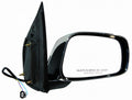 Door Mirror Passenger Side Power Extended Cab Le Chrome For Nissan - NI1321170