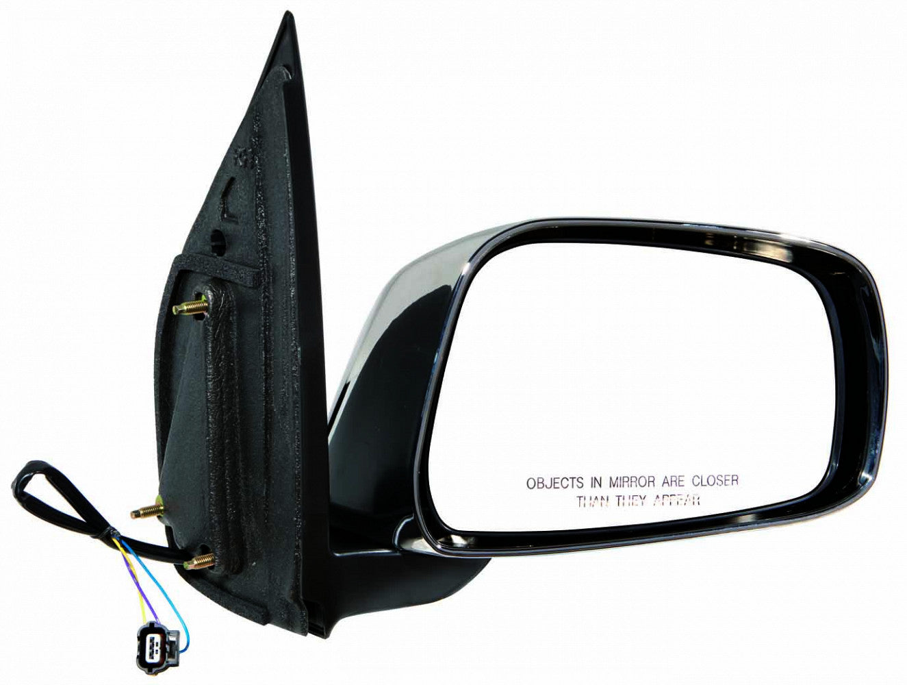 Door Mirror Passenger Side Power Extended Cab Le Chrome For Nissan - NI1321170