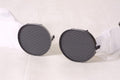 Fog Lamp Cover Front Passenger Side Round Matte Black For Toyota - TO1039121